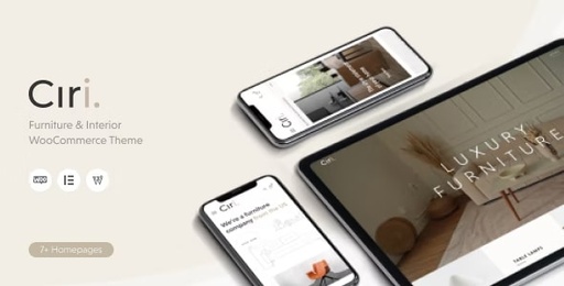 Ciri  Furniture &amp; Interior WooCommerce Theme