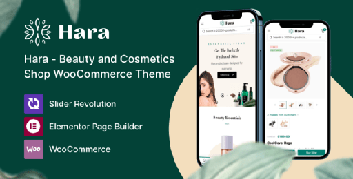 Hara  Beauty and Cosmetics Shop WooCommerce Theme