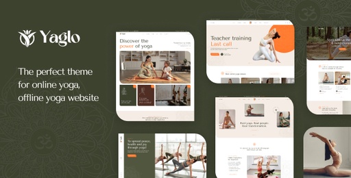 Yaglo  Yoga Studio WordPress Theme