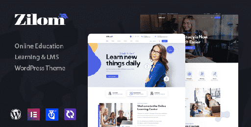 Zilom  Online Education Learning WordPress Theme