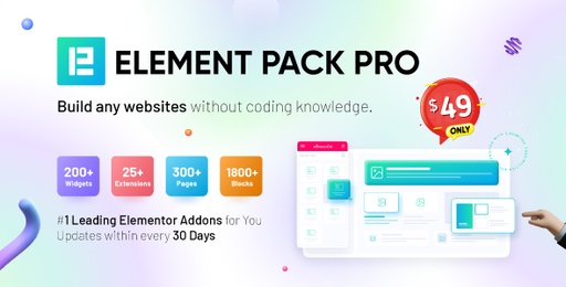 Element Pack  Addon for Elementor Page Builder WordPress Plugin