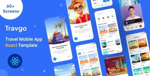 Travgo  Travel Mobile App React Template