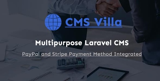 CMS Villa  Multipurpose Laravel Business Website