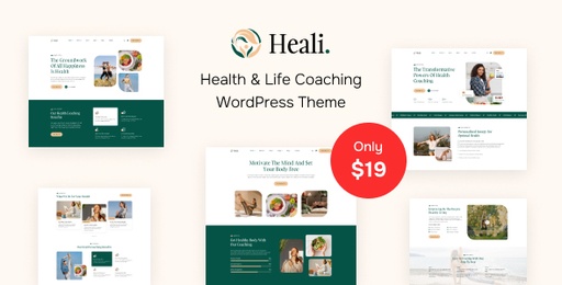 Heali  Health Coaching WordPress Theme
