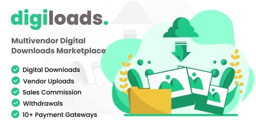 Digiloads  Multivendor Digital Downloads Marketplace