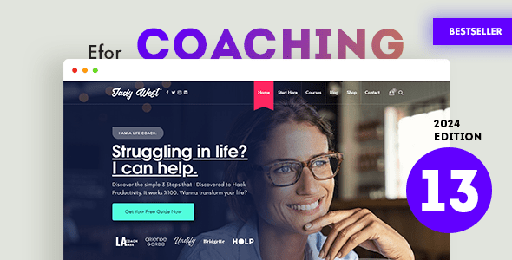 Efor  Coaching &amp; Online Courses WordPress Theme