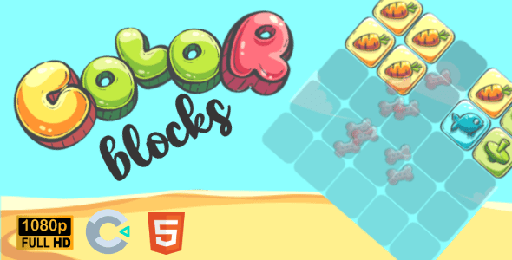 Color Blocks | Match 3 Game(construct3)