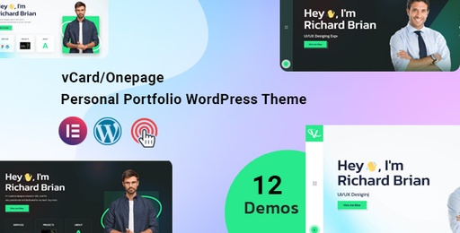 Ventix  Personal Portfolio WordPress Theme