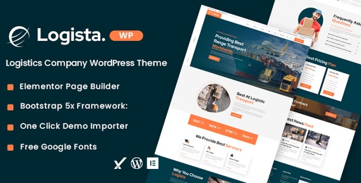 Logista  Logistics Company WordPress Theme
