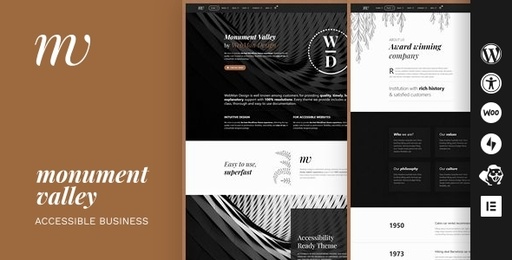 Monument Valley  Accessible WooCommerce &amp; Business Masterpiece