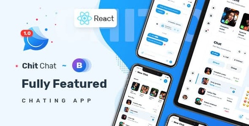 Chitchat  Perfect Chat and Discussion React JS Template