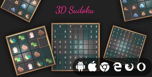 3D Sudoku  Cross Platform Realistic 3D Puzzle Game