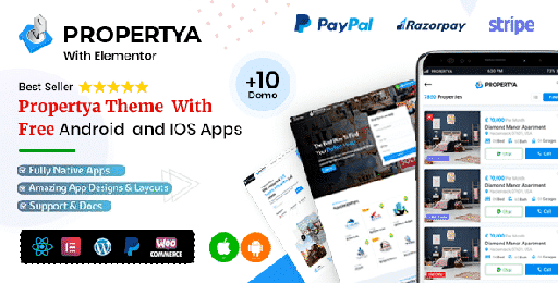 Propertya  Real Estate WordPress Theme