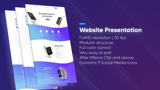 Website Presentation  23215306