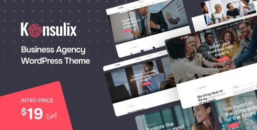 Konsulix  Business Agency WordPress Theme