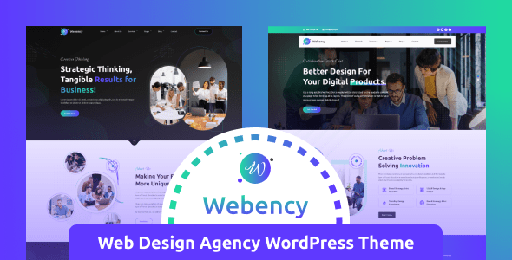 Webency  Web Design Agency WordPress Theme