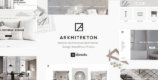Arkhitekton  Modern Architecture and Interior Design WordPress Theme
