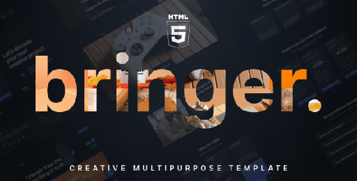 Bringer  Creative Agency &amp; Portfolio HTML Template