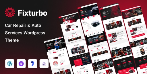 Fixturbo  Car Service &amp; Auto Repair WordPress Theme