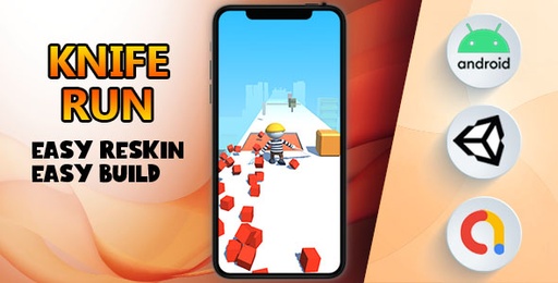 Knife Run  (Unity  Admob)