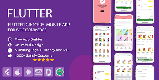 Grocery app For WooCommerce
