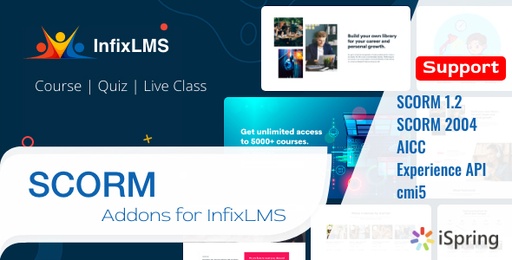 SCORM  Infix LMS Module