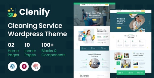 Clenify  Cleaning Service WordPress Theme