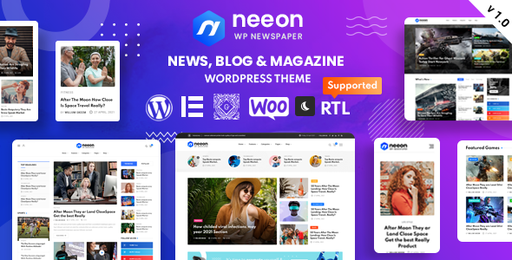 Neeon  WordPress News Magazine Theme