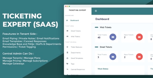 Ticketing Expert  SaaS based Ticketing System