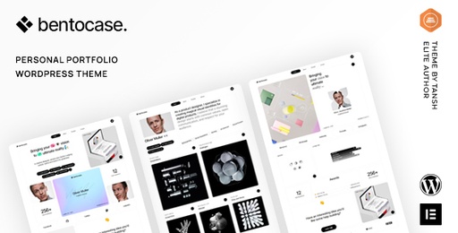 Bentocase  Personal Portfolio WordPress Theme