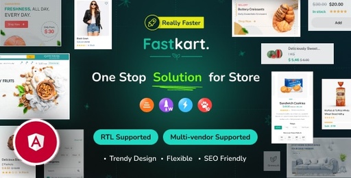 Fastkart  Multivendor Ecommerce with Angular &amp; Laravel REST API