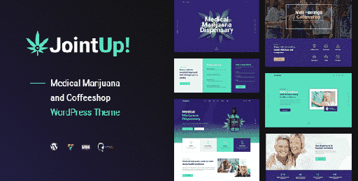JointUp  Medical Marijuana and Coffeeshop WordPress Theme