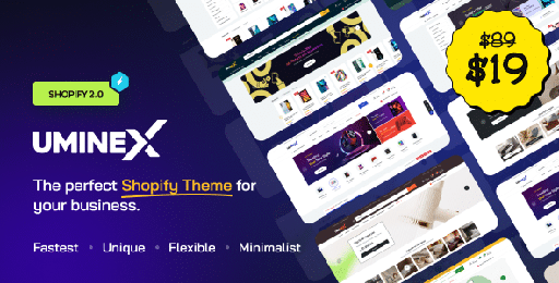 Uminex  Fastest Shopify 2.0 Theme