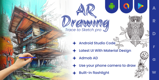 AR Draw Trace to Sketch  Sketch Art  Admob  Android App