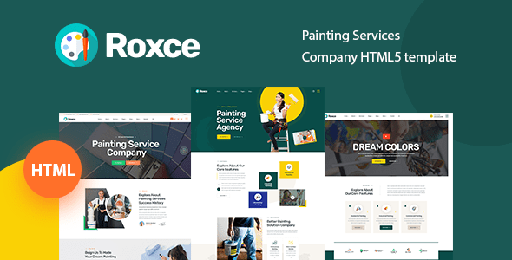 Roxce  Painting Services Company HTML5 Template