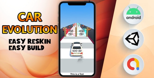Car Evolution  (Unity  Admob)
