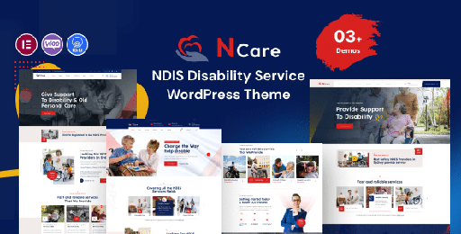 Ncare  NDIS Disability Service WordPress Theme