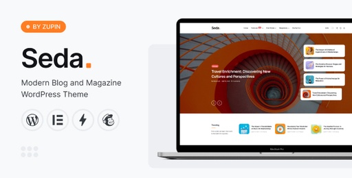 Seda  News &amp; Magazine WordPress Theme