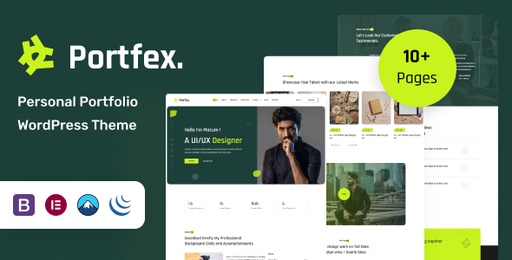 Portfex  Personal Portfolio WordPress Theme