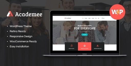 Academee | Education Center &amp; Training Courses WordPress Theme