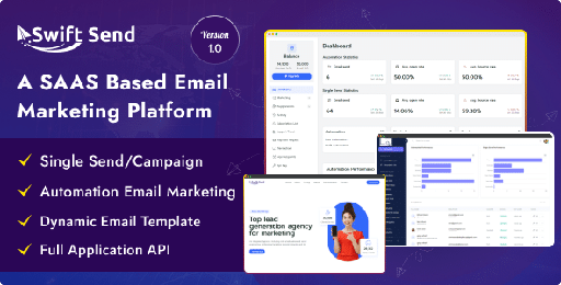 Swift Send  A SAAS Based Email Marketing Platform
