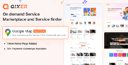 Qixer  Multi-Vendor On demand Service Marketplace and Service Finder