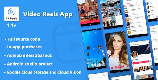 TkReels  Video Reels App