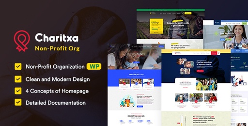 Charitxa | Multipurpose Nonprofit WordPress Theme