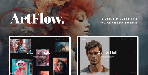 ArtFlow  Artist, Painter Portfolio