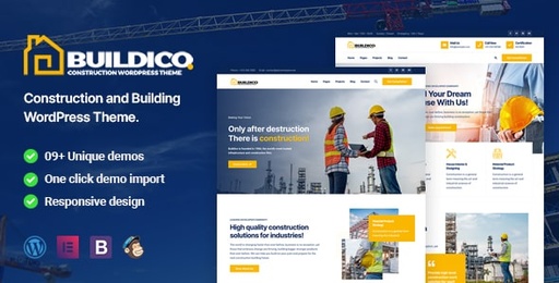 Buildico  Construction WordPress Theme