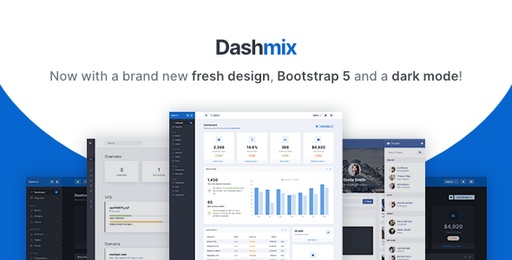 Dashmix  Bootstrap 5 Admin Dashboard Template &amp; Laravel 10 Starter Kit