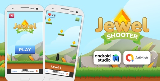 Jewel Shooter  Shooter Game Android Studio Project with AdMob Ads + Ready to Publish