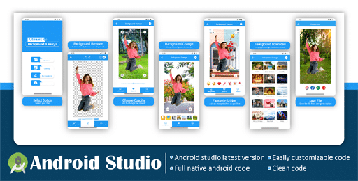Auto background remover  changer