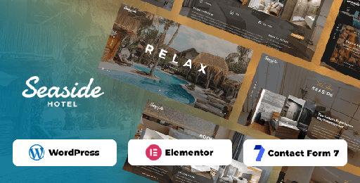Seaside  Hotel Booking WordPress Theme